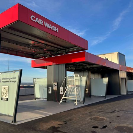 Red Panda CarWash – manuelle Waschplätze (Washboxen)